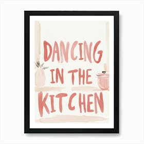 Dancing In The Kitchen Art Print