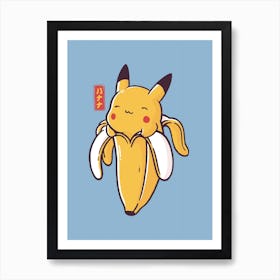 Bananachu Art Print