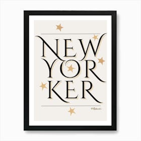 NEW YORKER Art Print