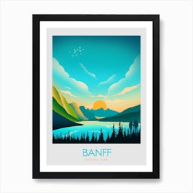 Banff Art Print