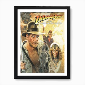 Indiana Jones 1 Art Print