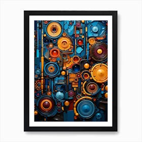 Abstract Painting 17 Art Print