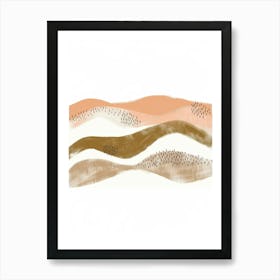 Sand Hills Art Print