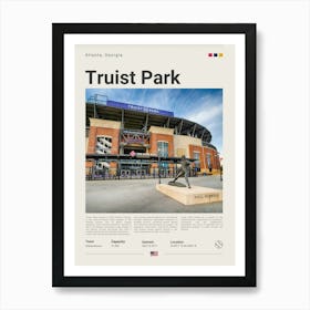 Baseball - Atlanta Braves - Truist Field Art Print