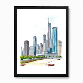 Urban Oasis 2 Art Print