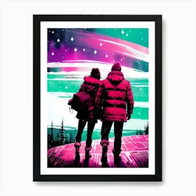 Winter'S Night Art Print