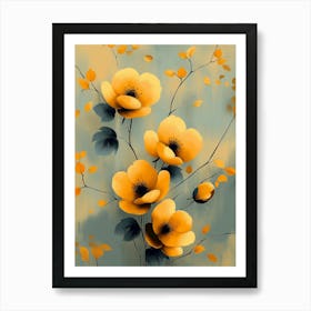 Yellow Flowers Art Print