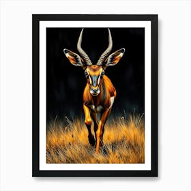 Wild Animal Creative Portrait 29 Art Print