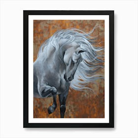 White Horse Art Print