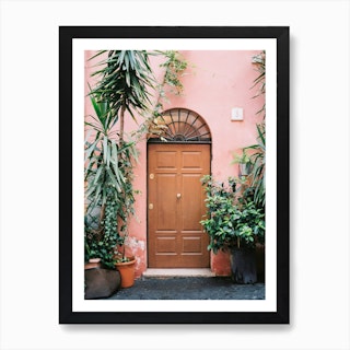 Front Door Of Rome Travel Photography Italy Art Print