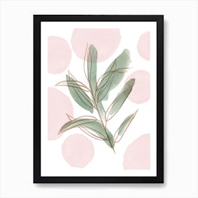 Green Leaves Art Print