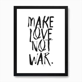 Make Love Art Print