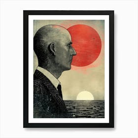 Man In A Suit 7 Art Print