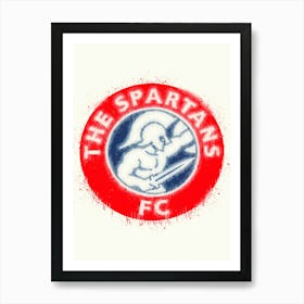 Spartans Fc League Scotland Art Print