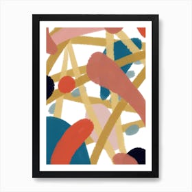 Abstract Painting 1 Art Print