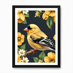 Goldfinch 3 Art Print