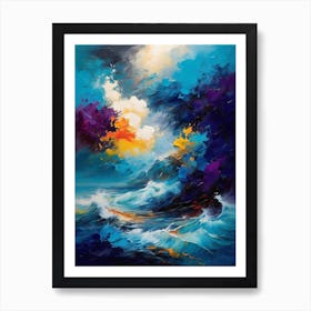 Ocean Waves Art Print