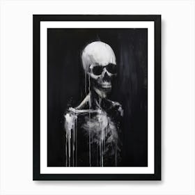 Skeleton 2 Art Print