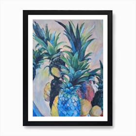 Pineapple 2 Classic Fruit Art Print