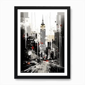 New York City Canvas Print Art Print