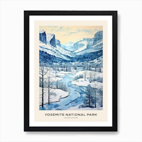 Yosemite National Park United States 1 Poster Art Print