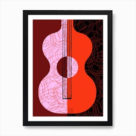 Guitar 2 Art Print