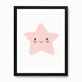 Kawaii Star Art Print