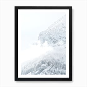 White Mountain I in Art Print