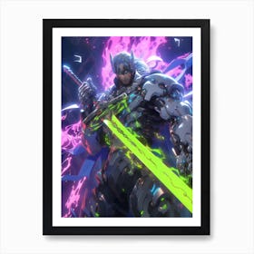 Overwatch Character Art Print