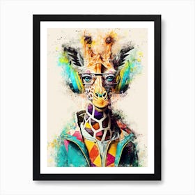 Giraffe Art Print