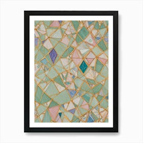 Mosaic Dreams Art Print