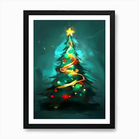 Christmas Tree 56 Art Print