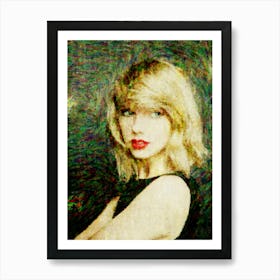 Taylor Swift 5 Art Print