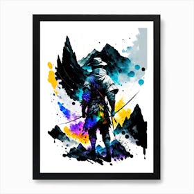 Samurai Warrior 8 Art Print