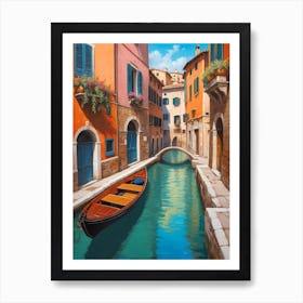 Venice Canal 12 Art Print