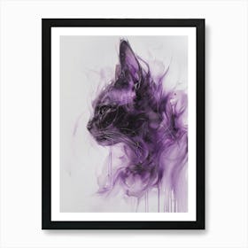 Purple Cat Affiche