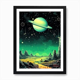 Saturn Art Print