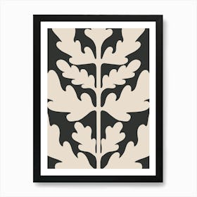 Abstract Fern No 1595 Art Print