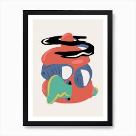 Surreal Squeeze Art Print