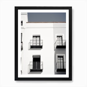 Seville, Spain, Photography In Black And White 2 Art Print