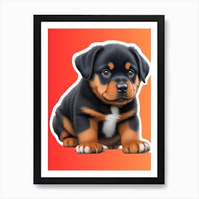 Puppy Art Print