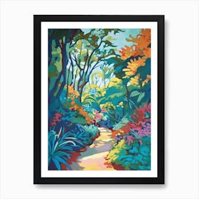 Kirstenbosch Botanical Gardens, South Africa, Painting 8 Art Print