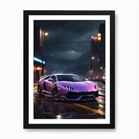 Need For Speed 6 Art Print