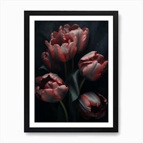 Red Tulips 5 Art Print