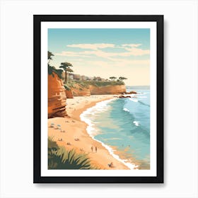 Avoca Beach Australia Golden Tones 3 Art Print