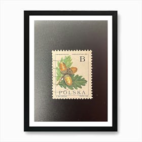 Acorns Art Print