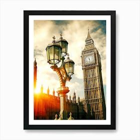 London, The Big Ben Art Print