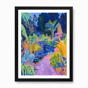 Walthamstow Wetlands London Parks Garden 3 Painting Art Print