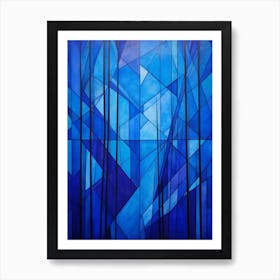 Geometric Abstraction Illustration 10 Art Print