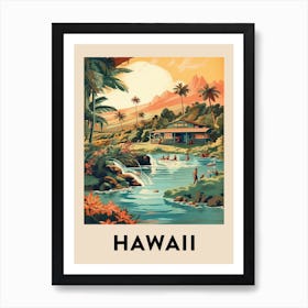 Vintage Travel Poster Hawaii 4 Art Print